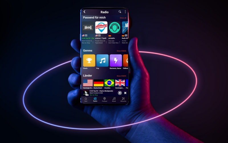 Audials Play free for Android and iOS