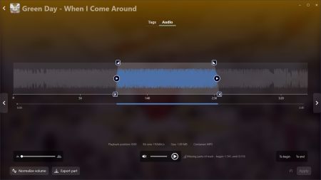 Audio editor