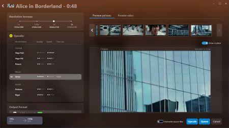 Audials One ultra: Improve video quality