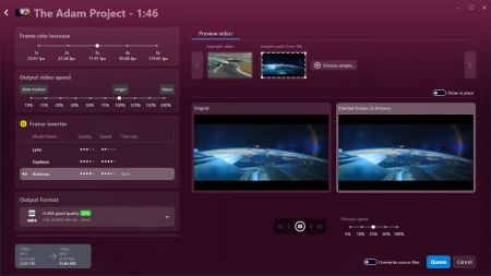 Create Slow Motions with Audials One Ultra